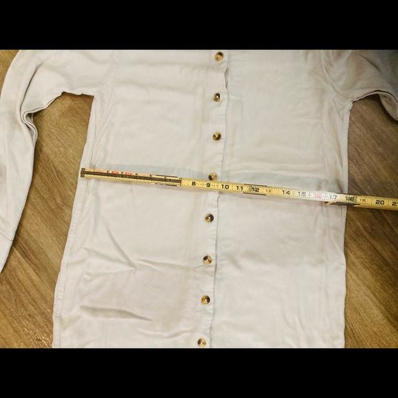 Vetiver Cream Button Up Maxi Dress - Picture 8 of 11